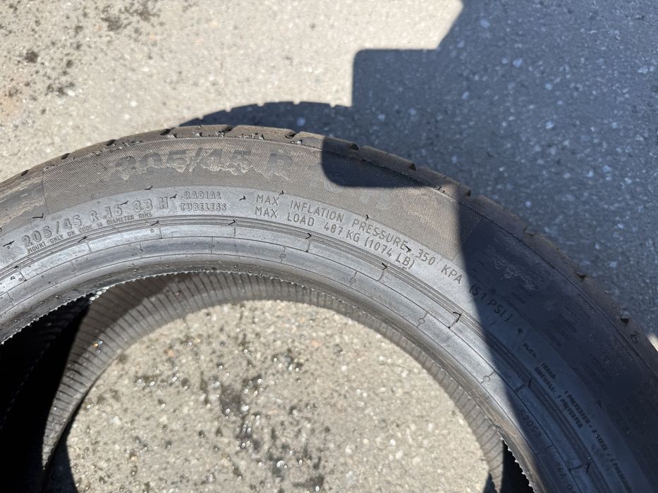 205 45 16 Continental Conti Eco Contact 5
