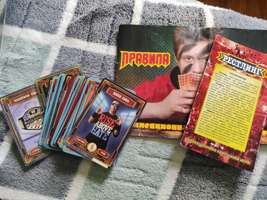 Карткова колекційна гра "Реслінг"