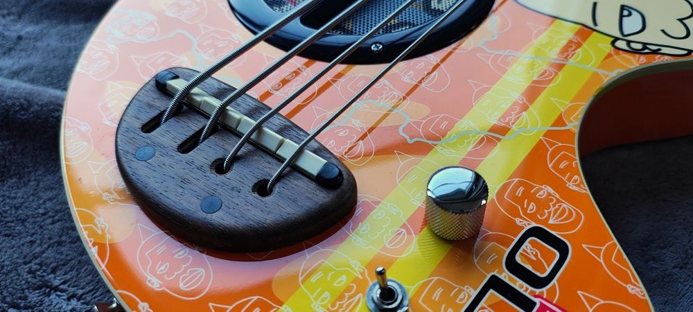 Gitara basowa mini Fernandes