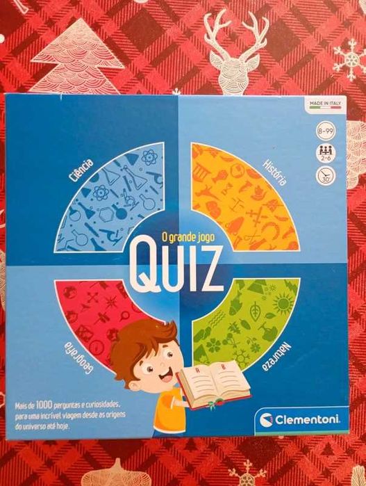 Jogo de tabuleiro " o grande jogo QUIZ "