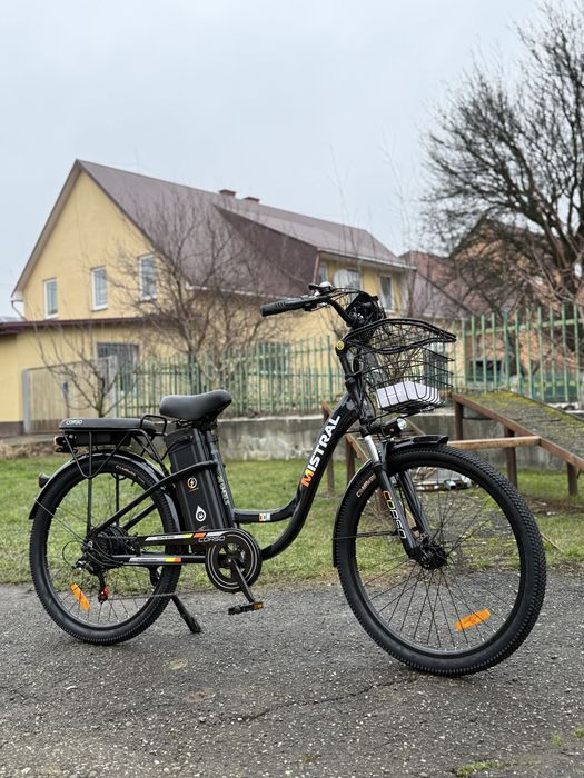 Електровелосипед Corso Mistral 26 600W | 48V акумулятор | Міський електробайк 26 + БЕЗКОШТОВНА ДОСТАВКА