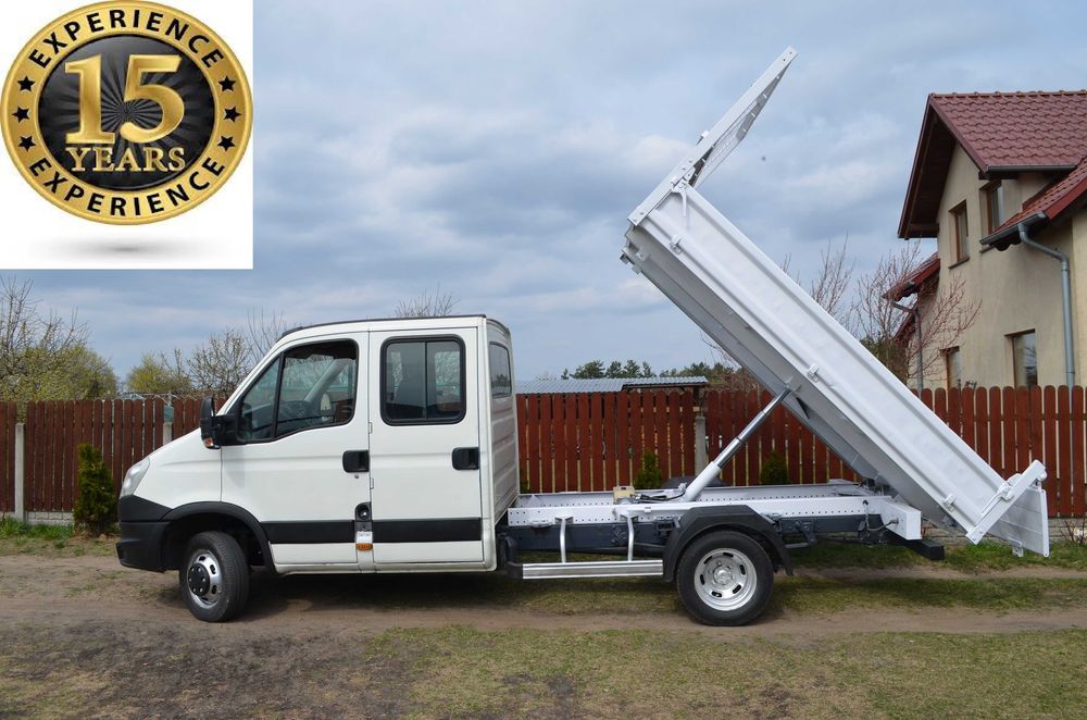 Iveco wywrotka dubel kabina!Francja! B.dobry stan techniczny!