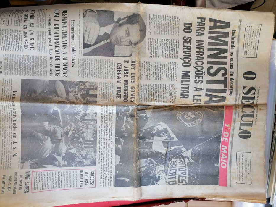Histórico O SÉCULO 1º de Maio 1974 COMPLETO