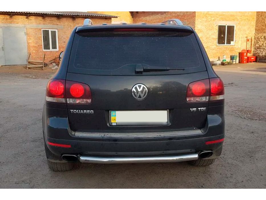 Задній захист AK002 для Volkswagen Touareg 2002-2010 Нержавіюча сталь (2 шт.)