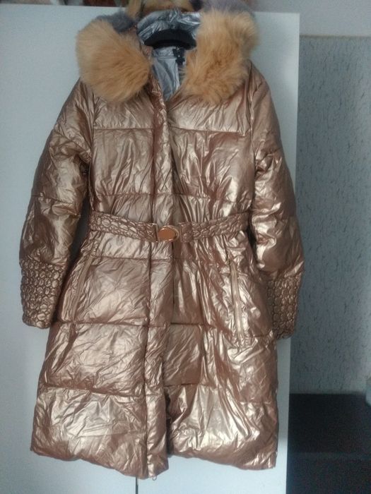 Nowa złota kurtka