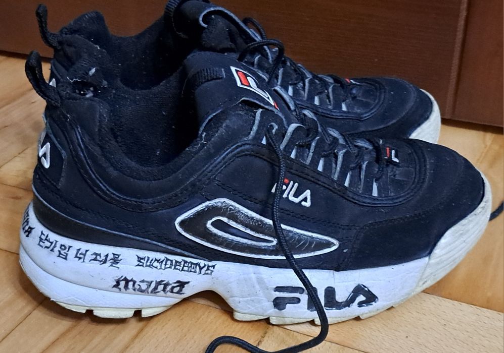Кросівки Fila handmade