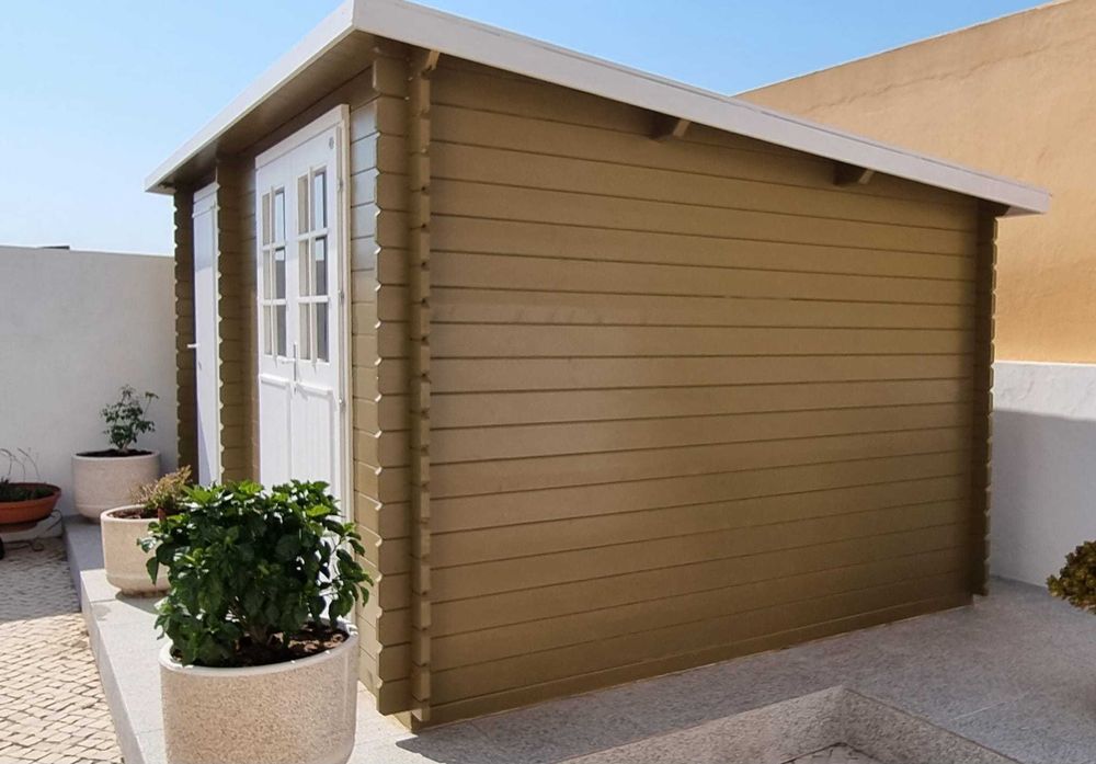Casa de madeira com 2 Compartimentos, GLORIA H 12,9m2