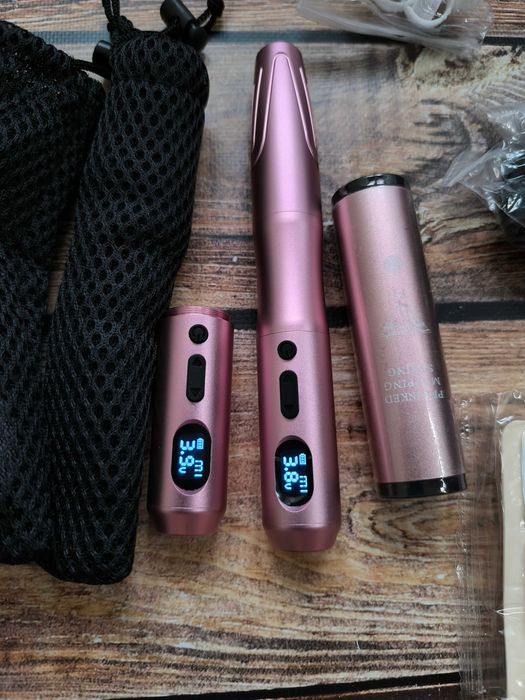 Bezprzewodowy zestaw do makijażu permanentnego 2x900mAh