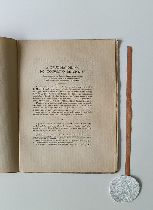 A Cruz Manoelina do Convento de Cristo em Tomar
