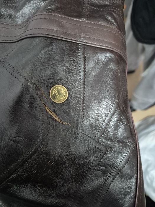 TORBA pojemna  skóra naturalna