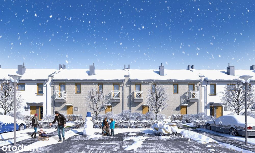 3-pokojowy dom 68m2 + ogródek Bezpośrednio