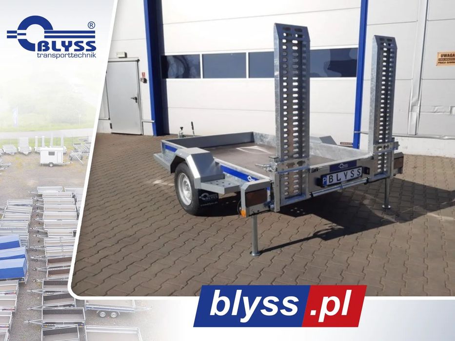 Blyss Przyczepa Pod Minikoparkę, Lub Quad  Przyczepa Hamowana Pod