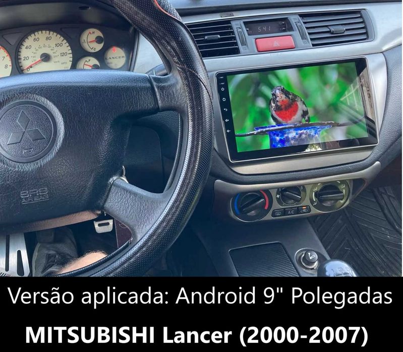 Rádio 2DIN Mitsubishi LANCER (2000 a 2017) • Android EVO VII VIII IX X