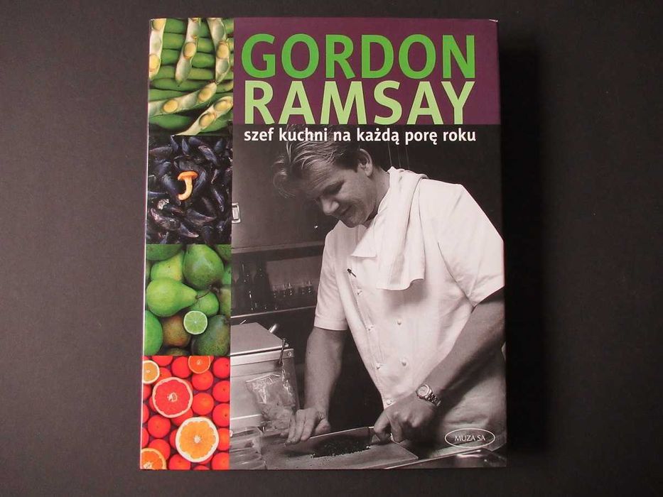 Gordon Ramsay - Szef kuchni, książka kucharska, przepisy kulinarne