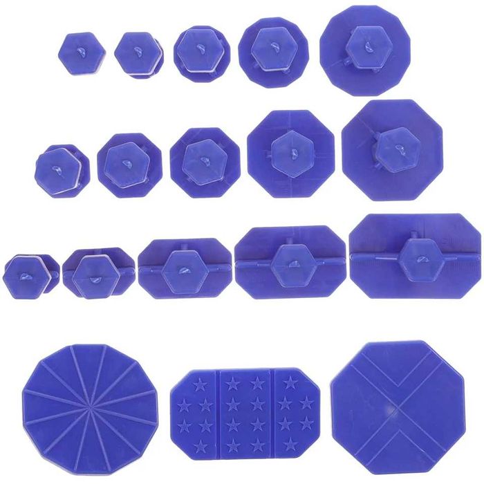 Набір рихтувальних клейових грибків Pdr без покраски