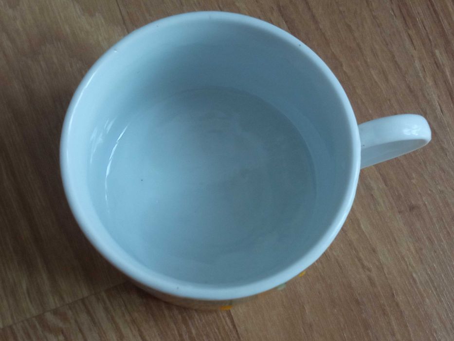Ceramiczna filiżanka do kawy herbaty w słoneczniki Wigor 150 ml M