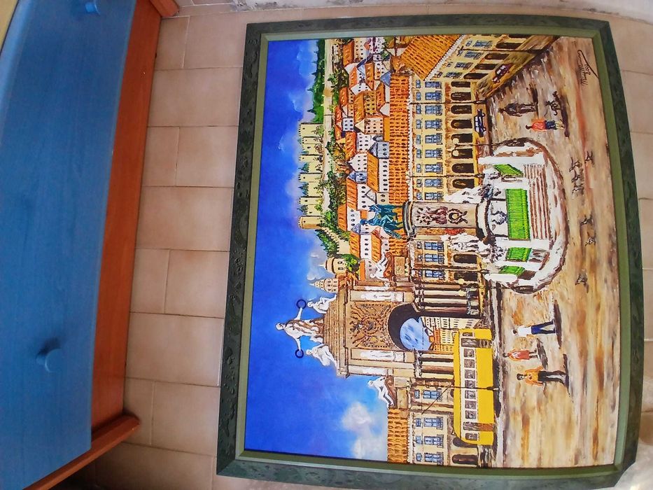 Quadros Mário Mariano (Praça do Comércio + Monte Alentejano)