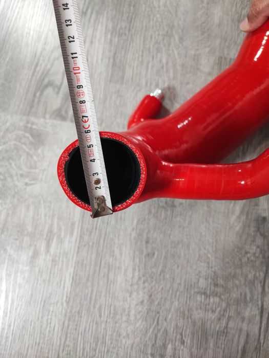 Mangueira de indução de silicone para entrada de ar 4 camadas.