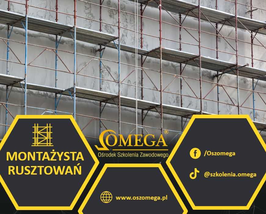 900zł Kurs, szkolenie na RUSZTOWANIA, rusztowanie, 19.01, 23.02, 23.03