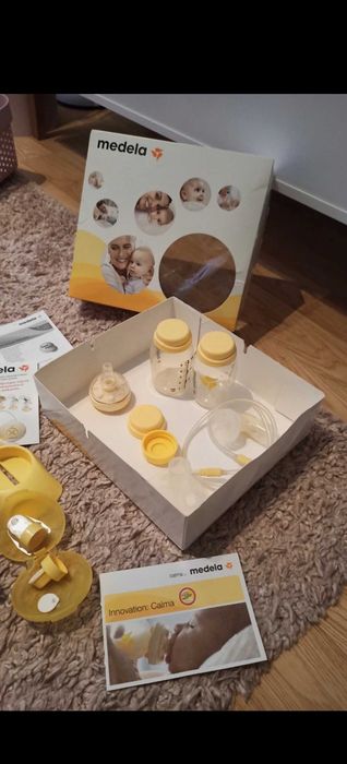 Laktator elektryczny Medela Swing plus gratis smoczek Medela Calma