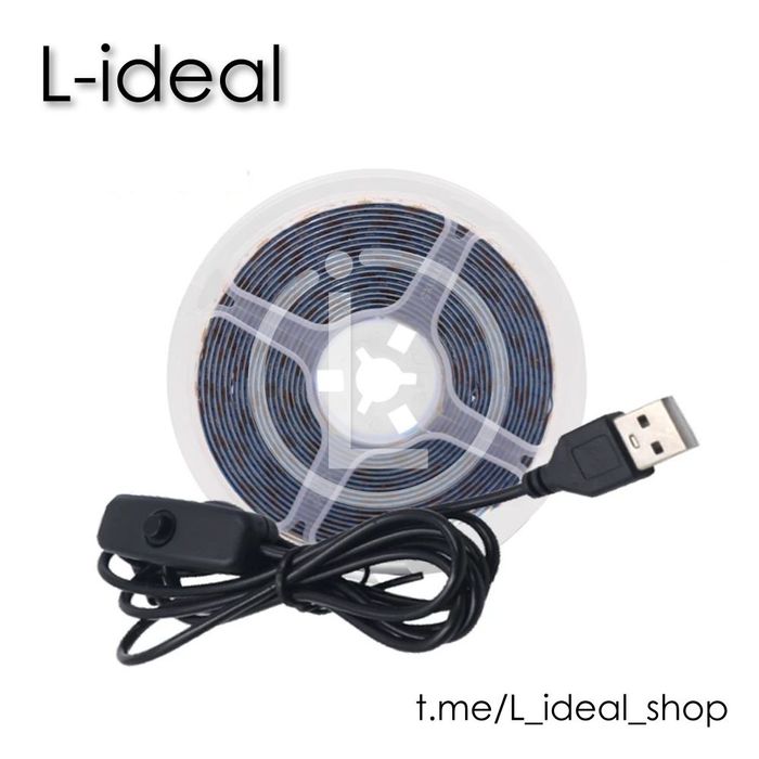 Лед стрічка з вимикачем | DIY | від powerbank (павербанка) | LED