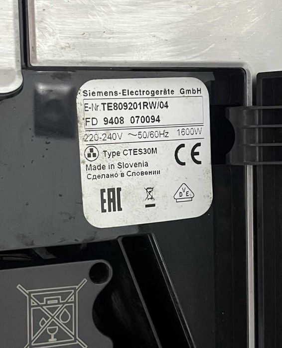Ekspres ciśnieniowy Siemens EQ.8 Series 900