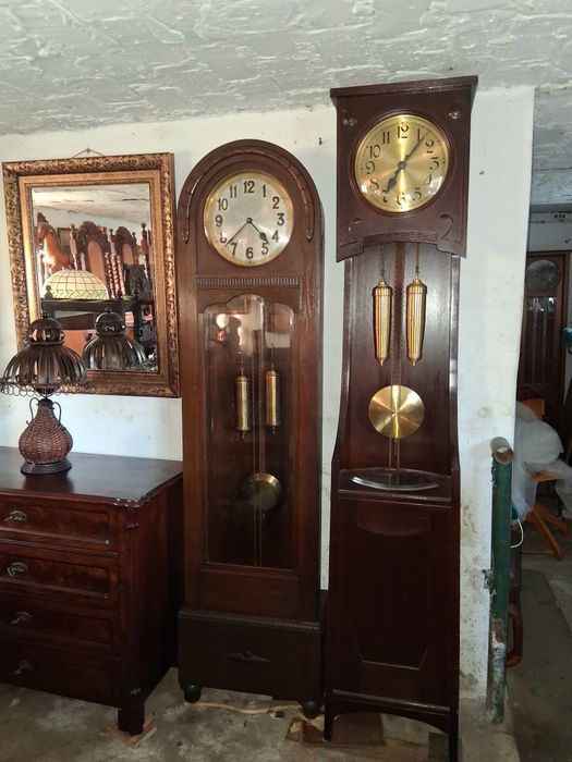 Zegar stojący sygnatura Kinzle