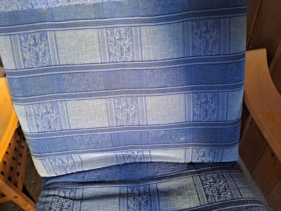 Fotel bujaczek niebieski