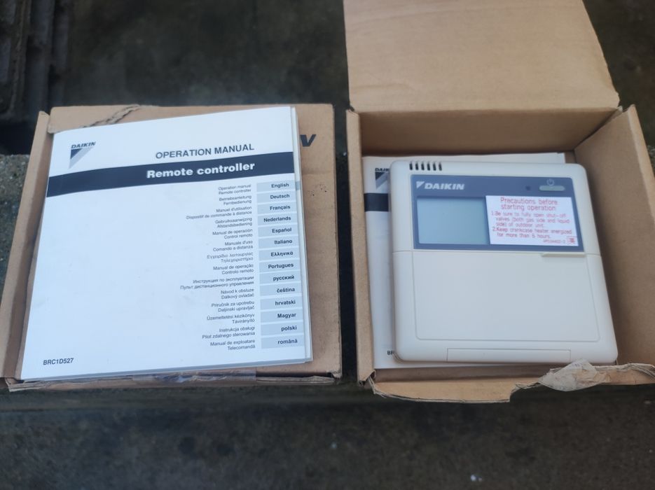 Comando programador de ar condicionado novo