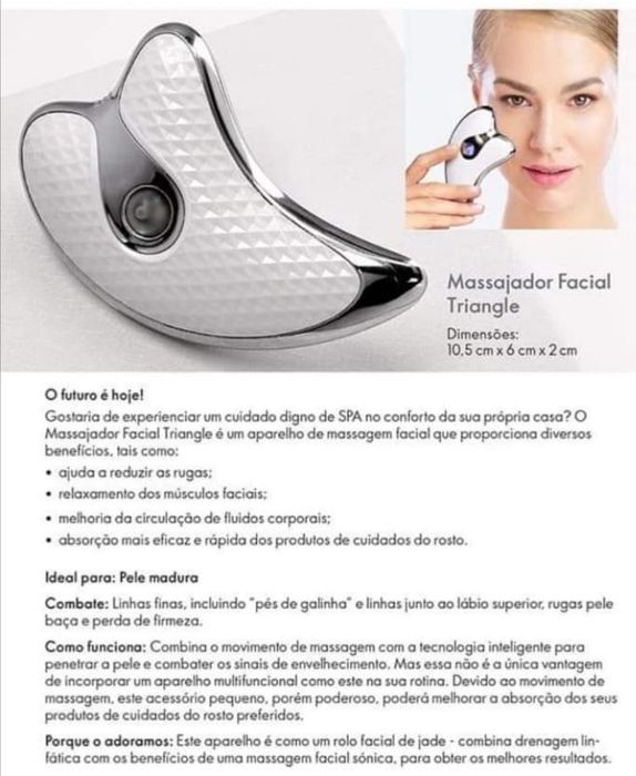 Massajador Facial Novo