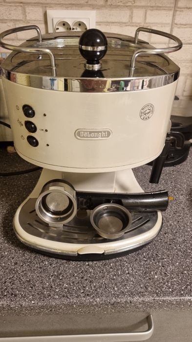 кавомашина, кавоварка 2 ріжкові Krups, DeLonghi