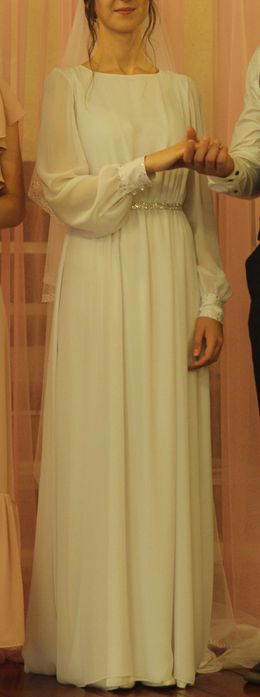 Платье свадебное белое, сукня нарядна