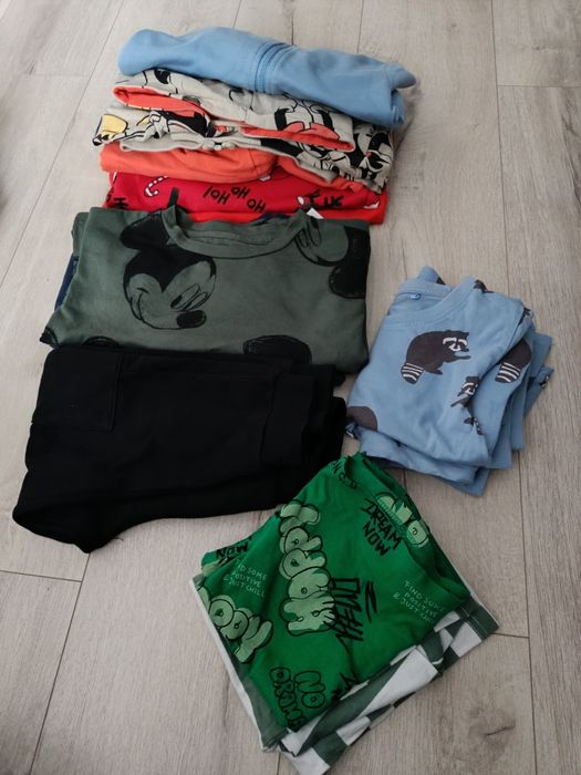 Mix paka ubrań chłopak rozmiar 104