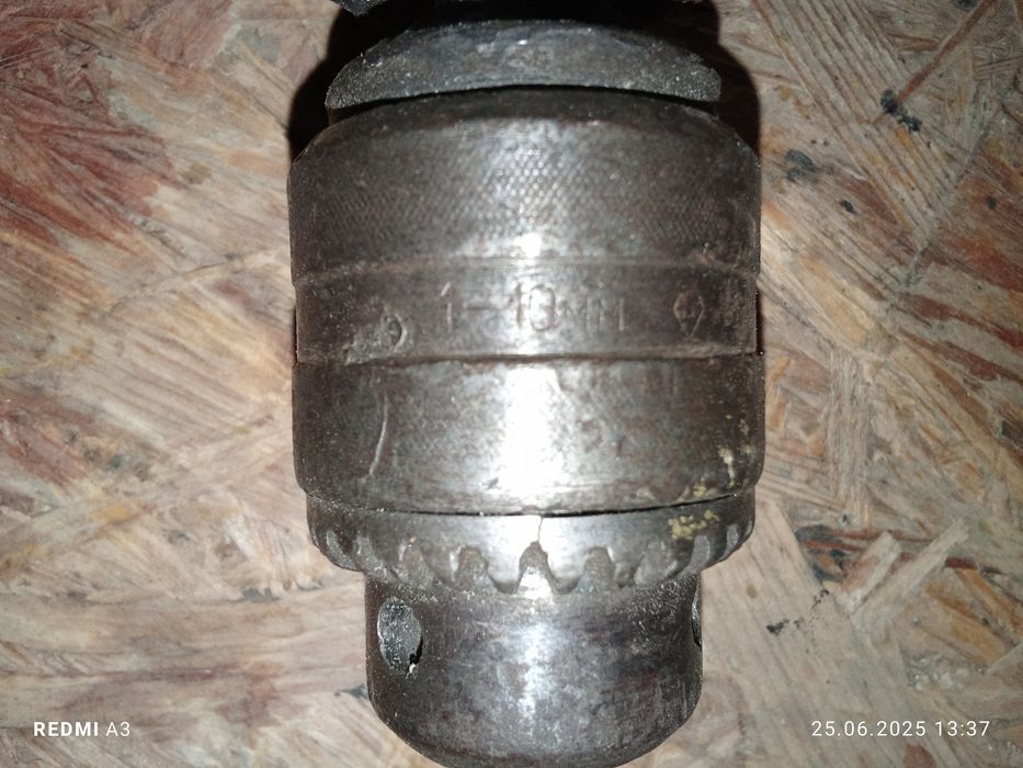 Дрель пневмо интсрумент ИП 1019 СССР работает