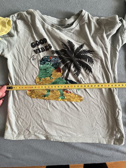 T-shirt koszulka bluzka chłopięca 122 zestaw 5 sztuk marvel