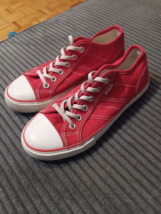 Trampki Fila czerwone 34