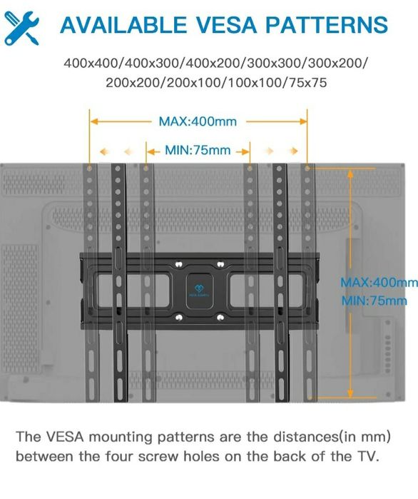 !!Uchwyt do telewizora 32-55" 45 kg Extra Strong PREMIUM!!