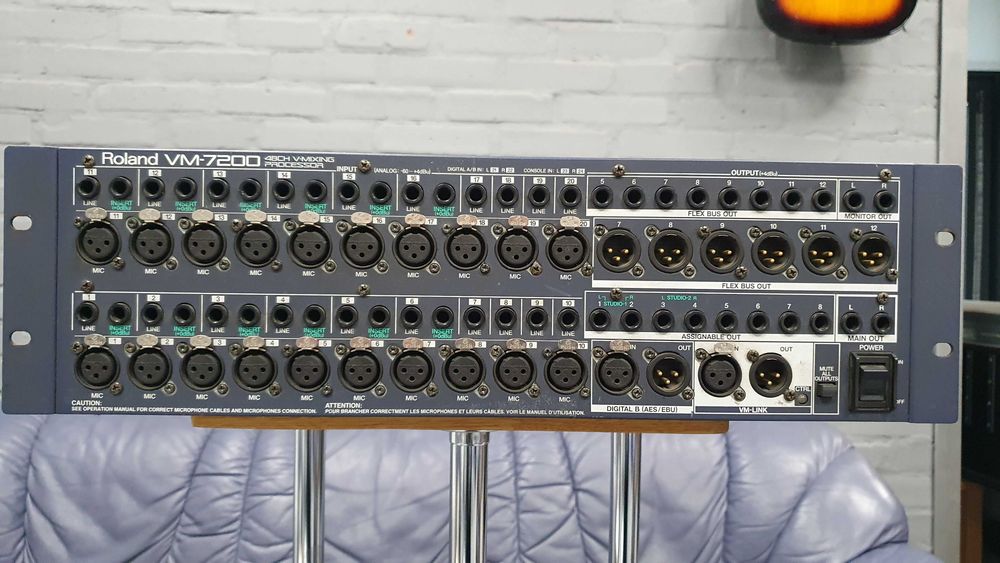 Roland VM-C7200 V-Mixing Console+VM-7200 V-Mixing Processor: 35