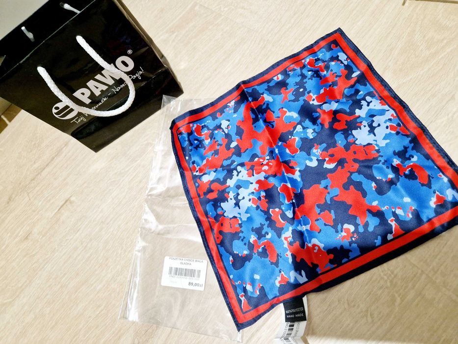 Butonierka poszetka chusteczka NOWA choice Hand Made Wzory 89pln