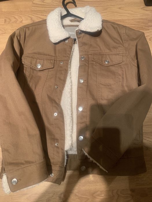 Casaco com pelo tiiffosi (s) e sweat & wesc S casaco levis