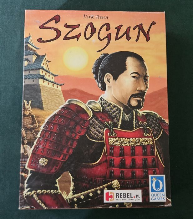 Szogun Shogun PL (gra planszowa) + dodatki PL (Dwór Tenno, Samuraj etc.)