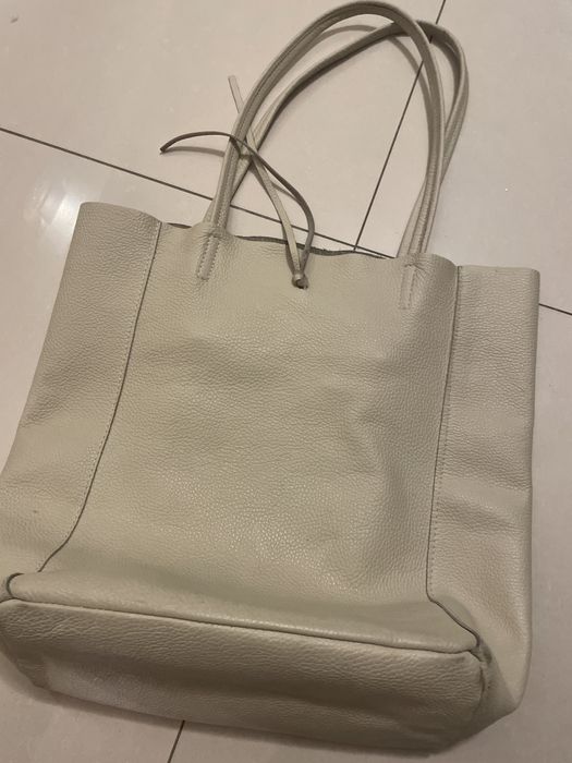 Torebka A4 shopperbag skórzana