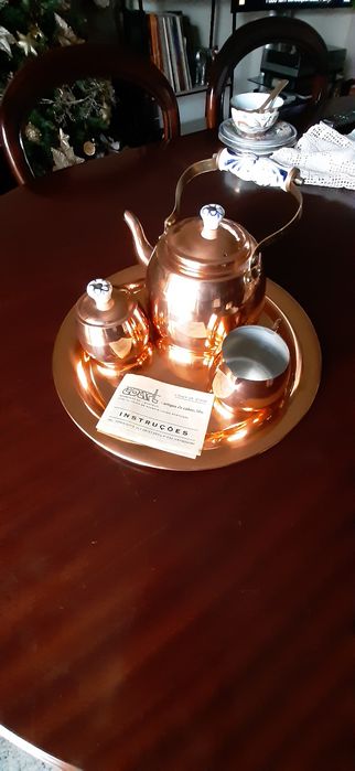 Serviço de Chá Novo em Cobre