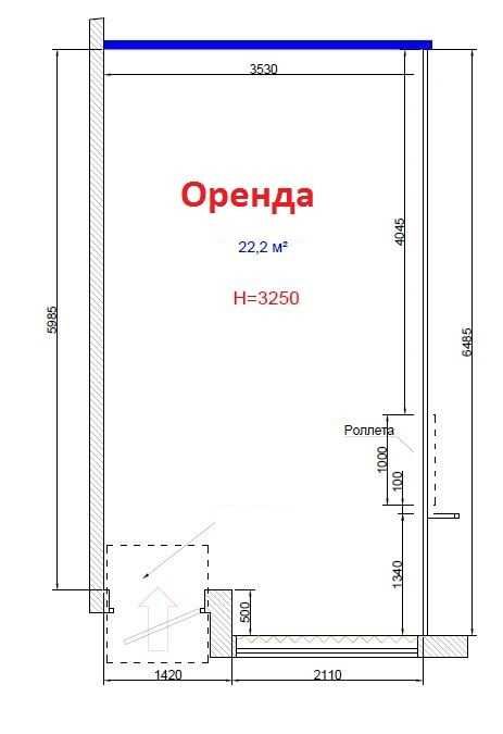 Оренда комепційного приміщення, вул.Запорізька,10Б