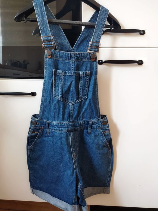 Ogrodniczki jeansowe rozmiar S idealne na wiosnę /lato