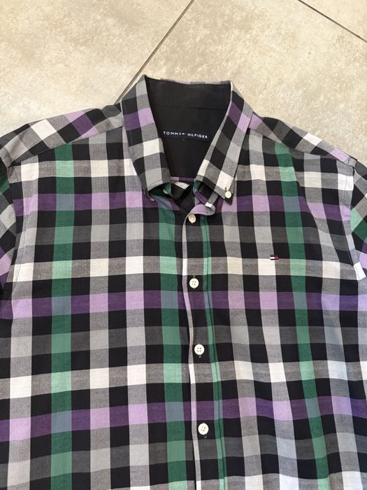 koszula w kratę Tommy Hilfiger XL