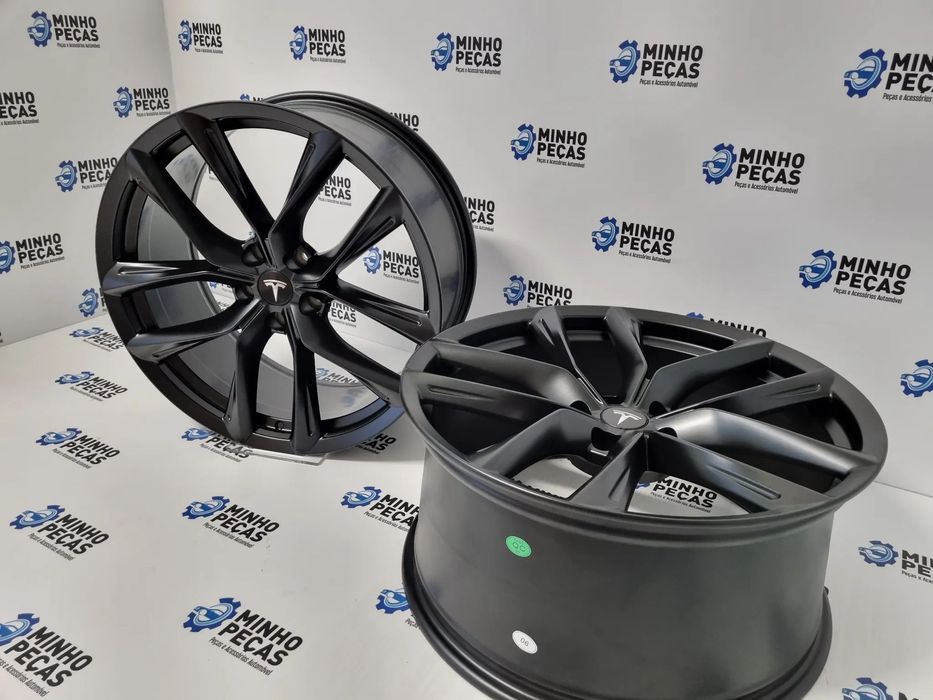 Jantes Tesla Model 3 T Sportline em 21 (5x120) Matt Black