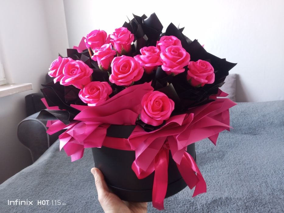 Flower Box wieczne róże