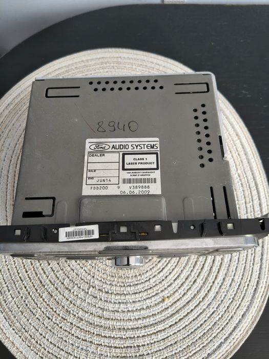Radio 6000cd ford focus mk2 fl z kodem