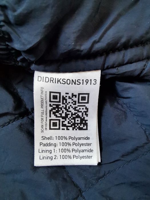 Didriksons 1913 Nerve ocieplana kurtka  parka z membraną Storm System